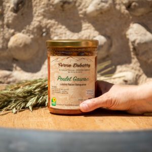Poulet Gascon cuisiné façon Basquaise